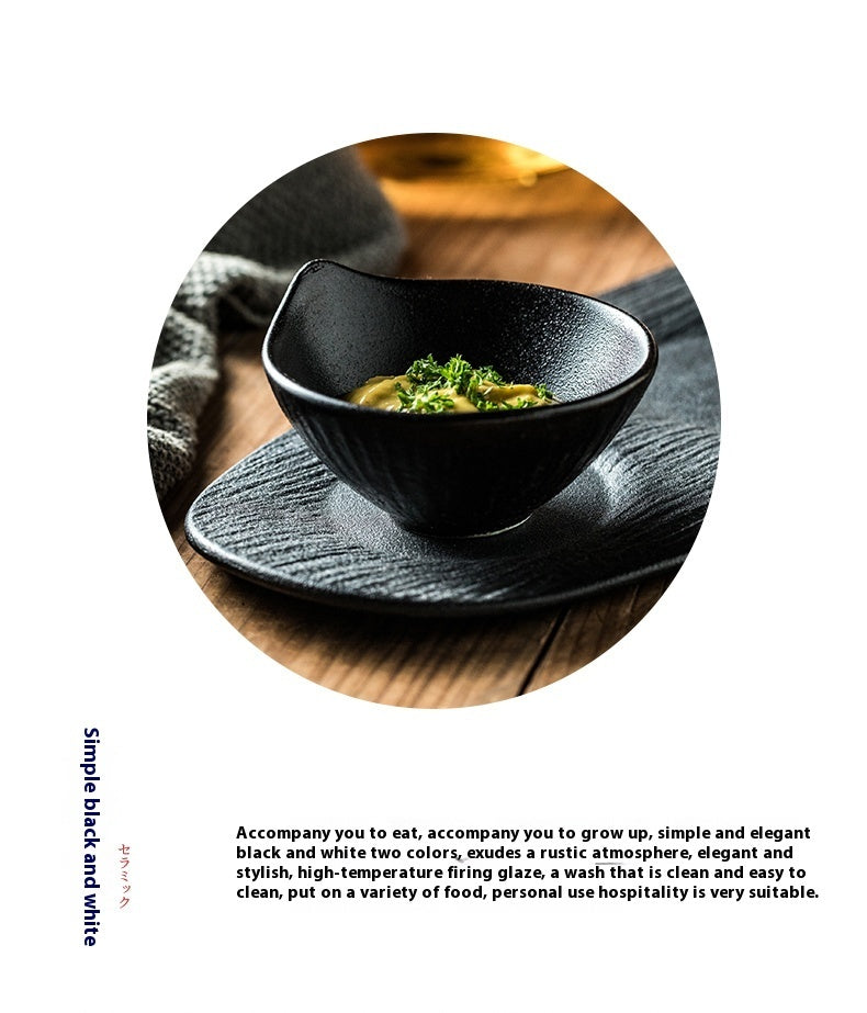 Ceramic Creative Seasoning Bowl And Dish Suit
